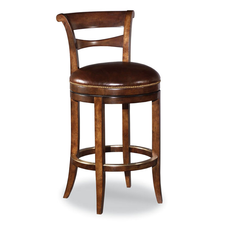 WoodbridgeFurniture Muirfield Swivel Bar & Counter Stool & Reviews